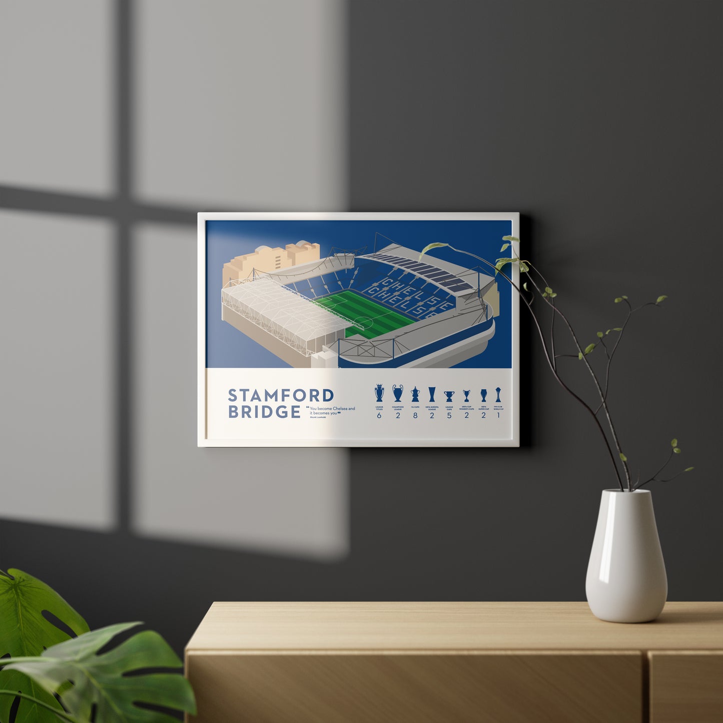 Stamford Bridge Chelsea Framed Poster