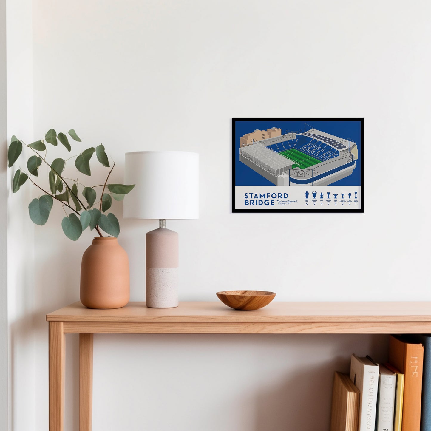 Stamford Bridge Chelsea Framed Poster