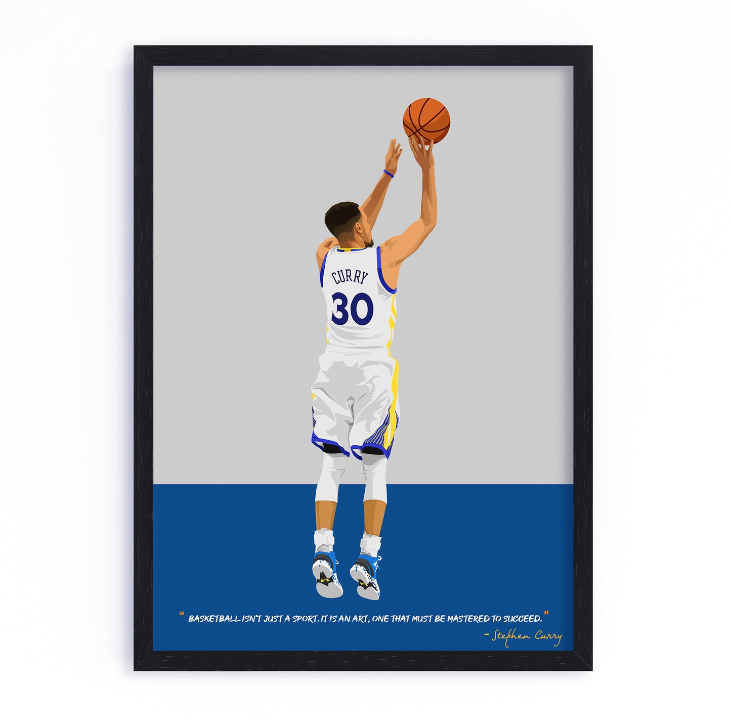 Stephen Curry Framed Poster