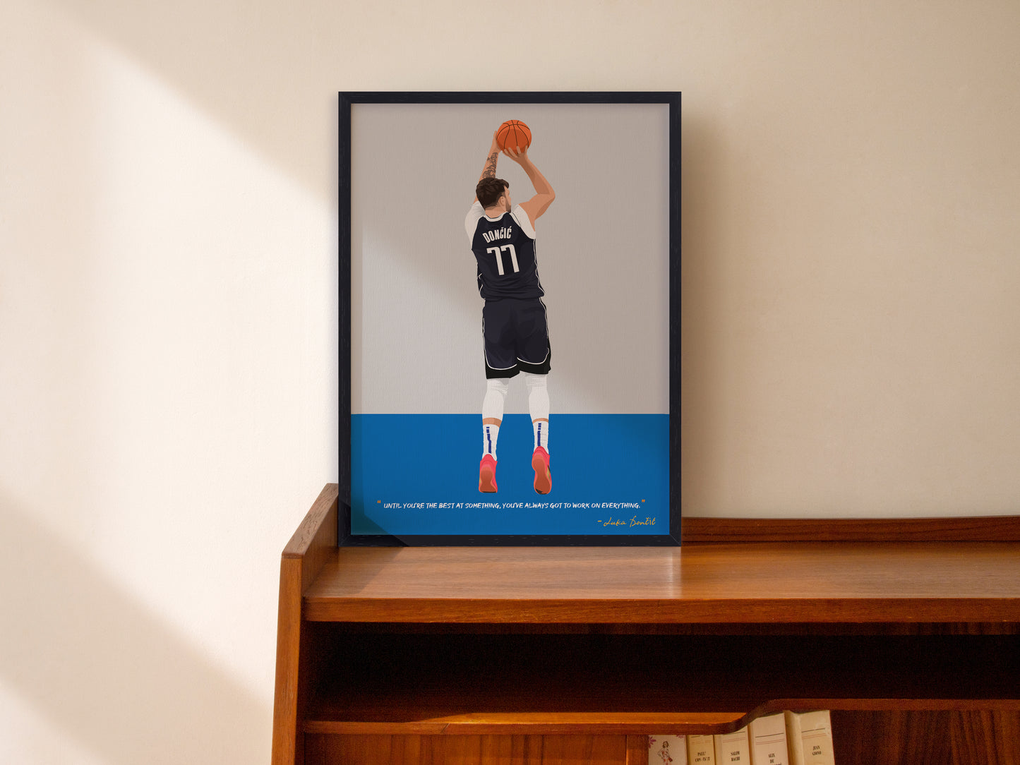 Luka Doncic Framed Poster