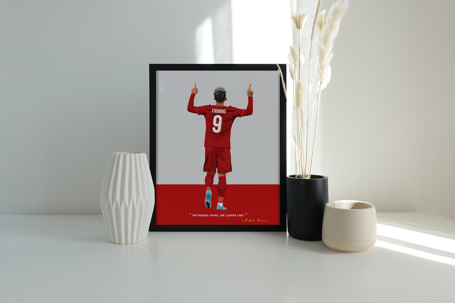 Roberto Firmino Liverpool Framed Poster