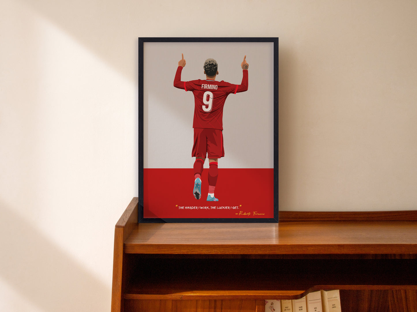 Roberto Firmino Liverpool Framed Poster