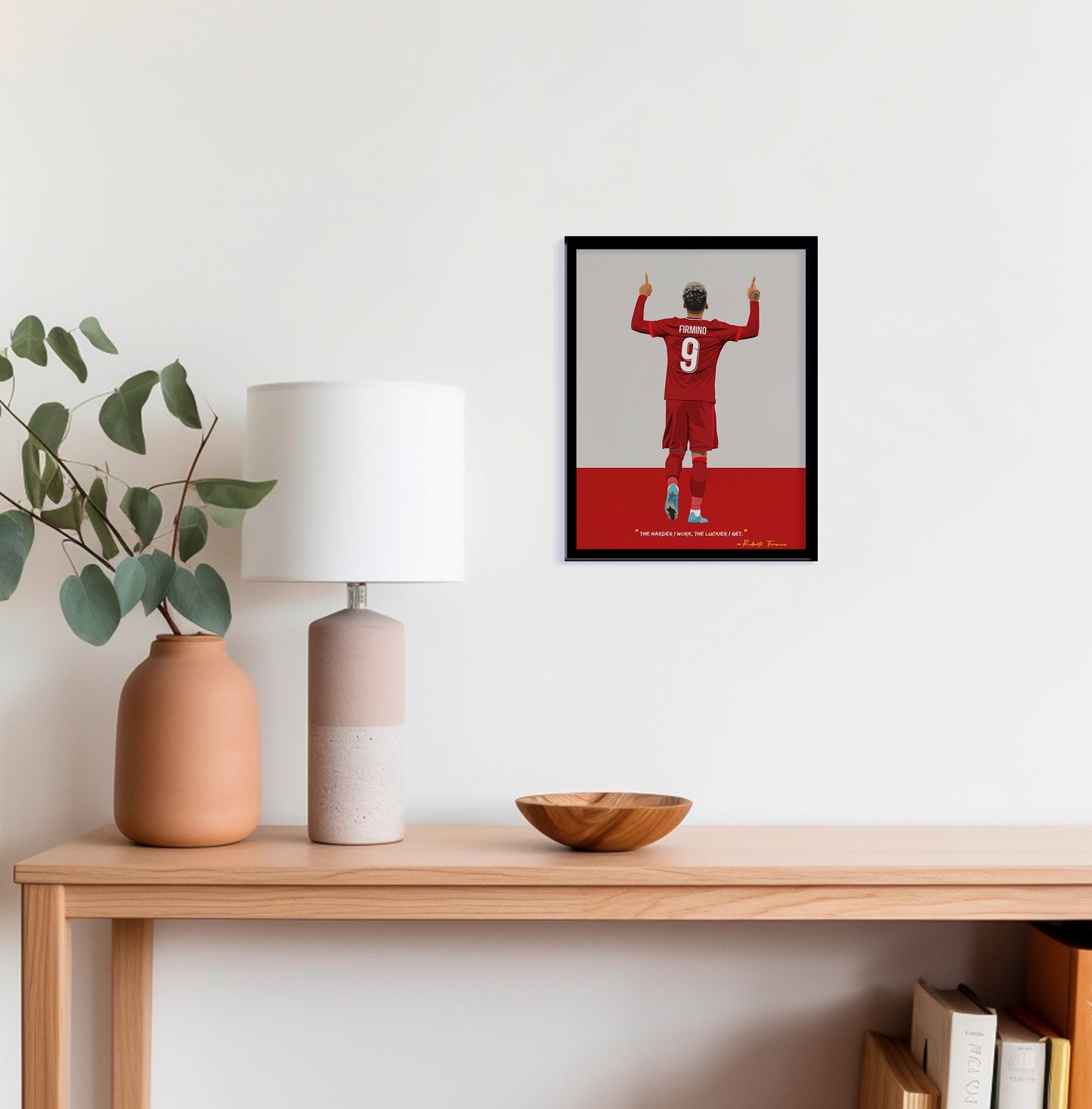 Roberto Firmino Liverpool Framed Poster