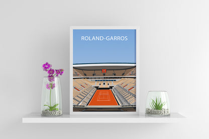 Roland Garros The French Open Framed Poster