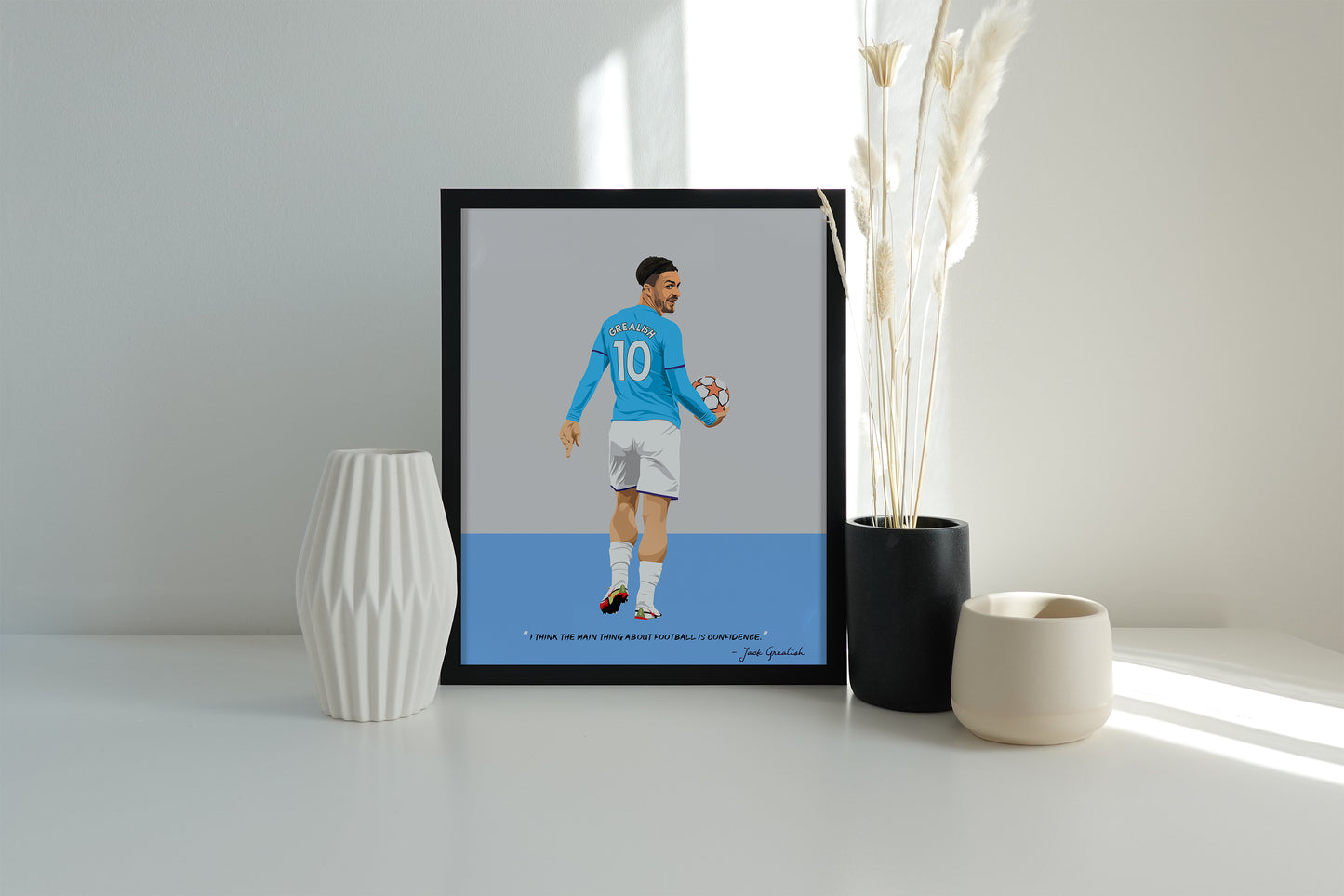 Jack Grealish Manchester City Framed Poster