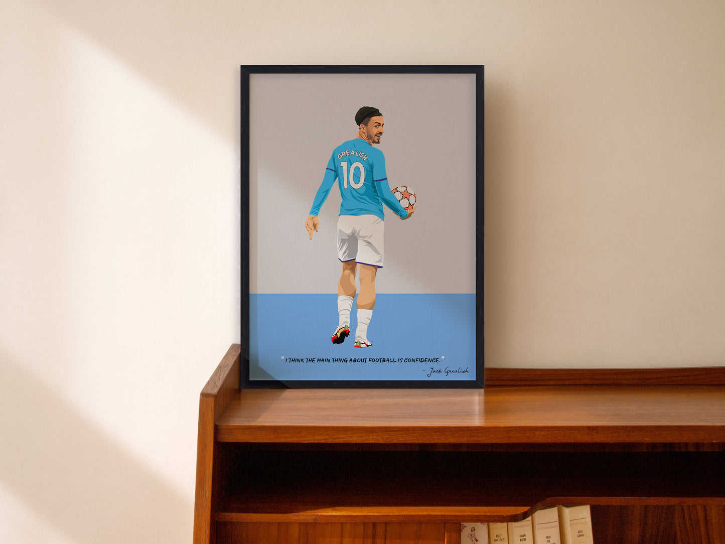 Jack Grealish Manchester City Framed Poster