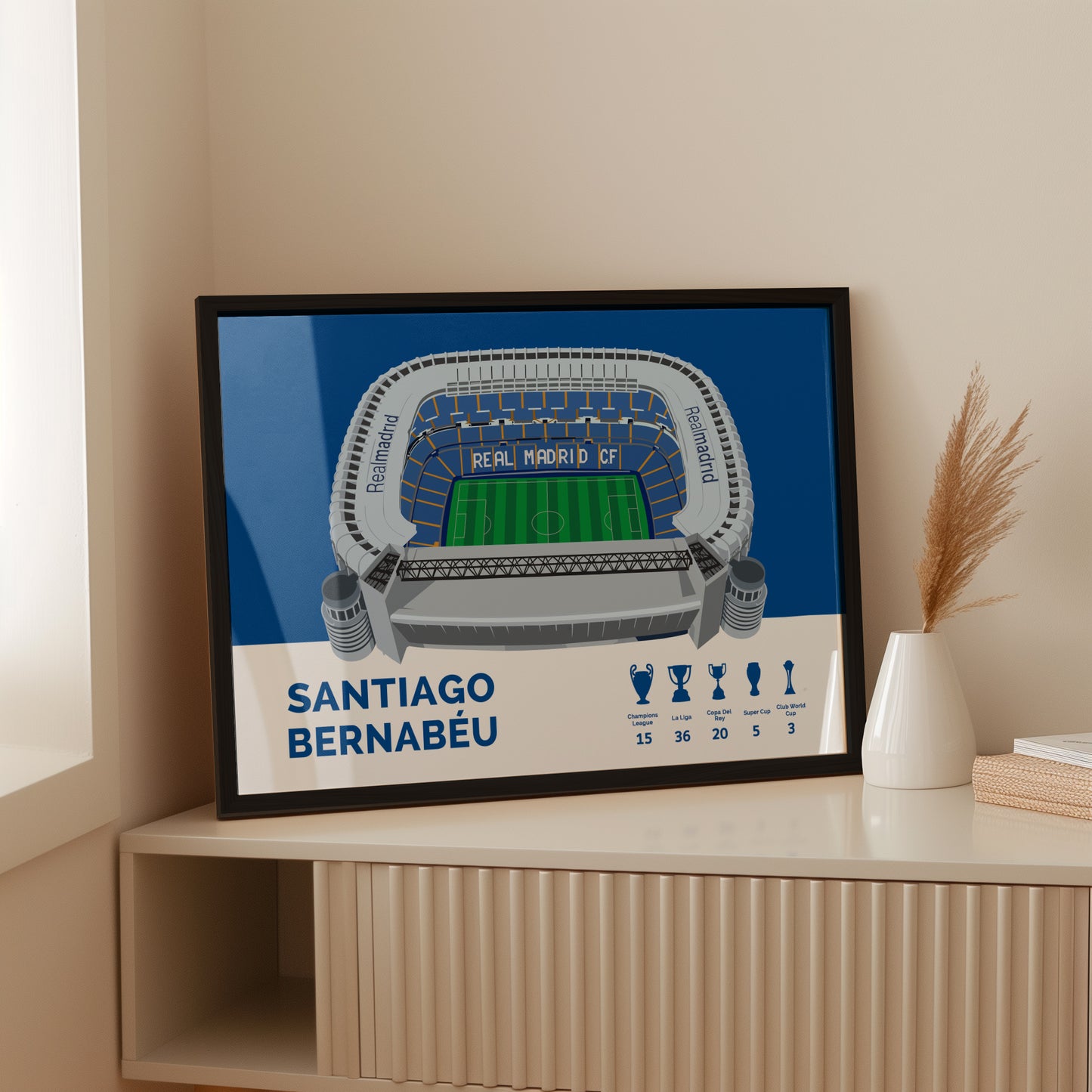 Santiago Bernabeu Frame - Real Madrid