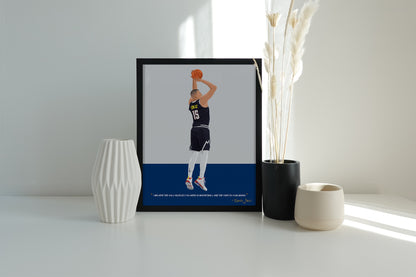 Nikola Jokic Framed Poster