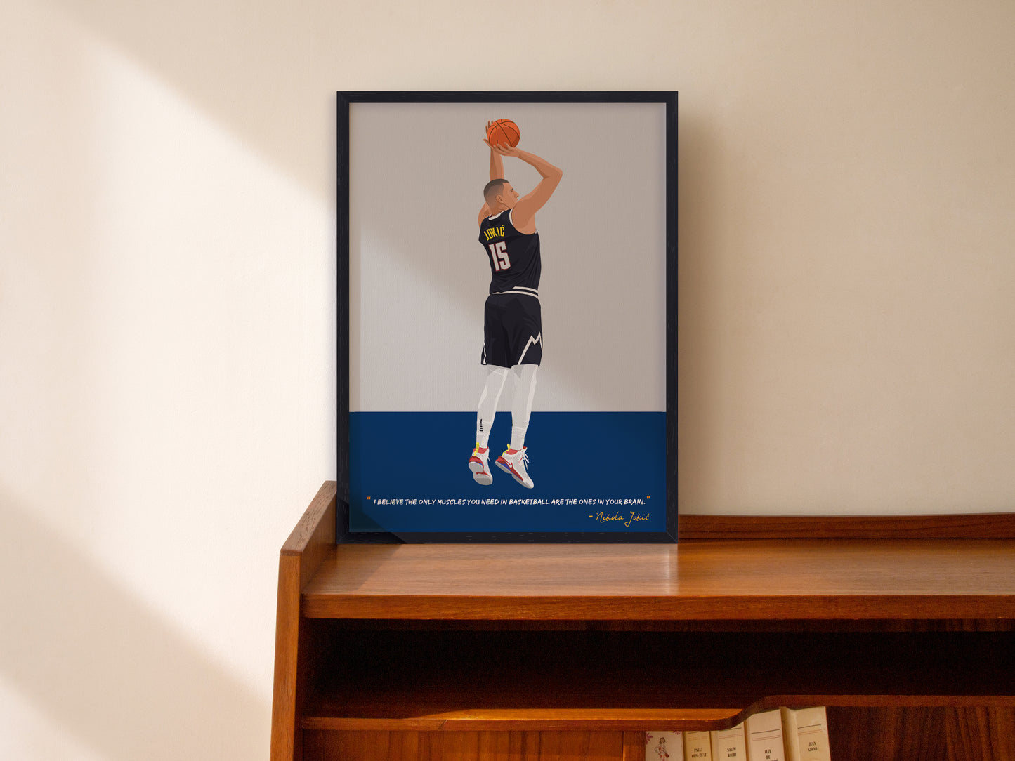 Nikola Jokic Framed Poster