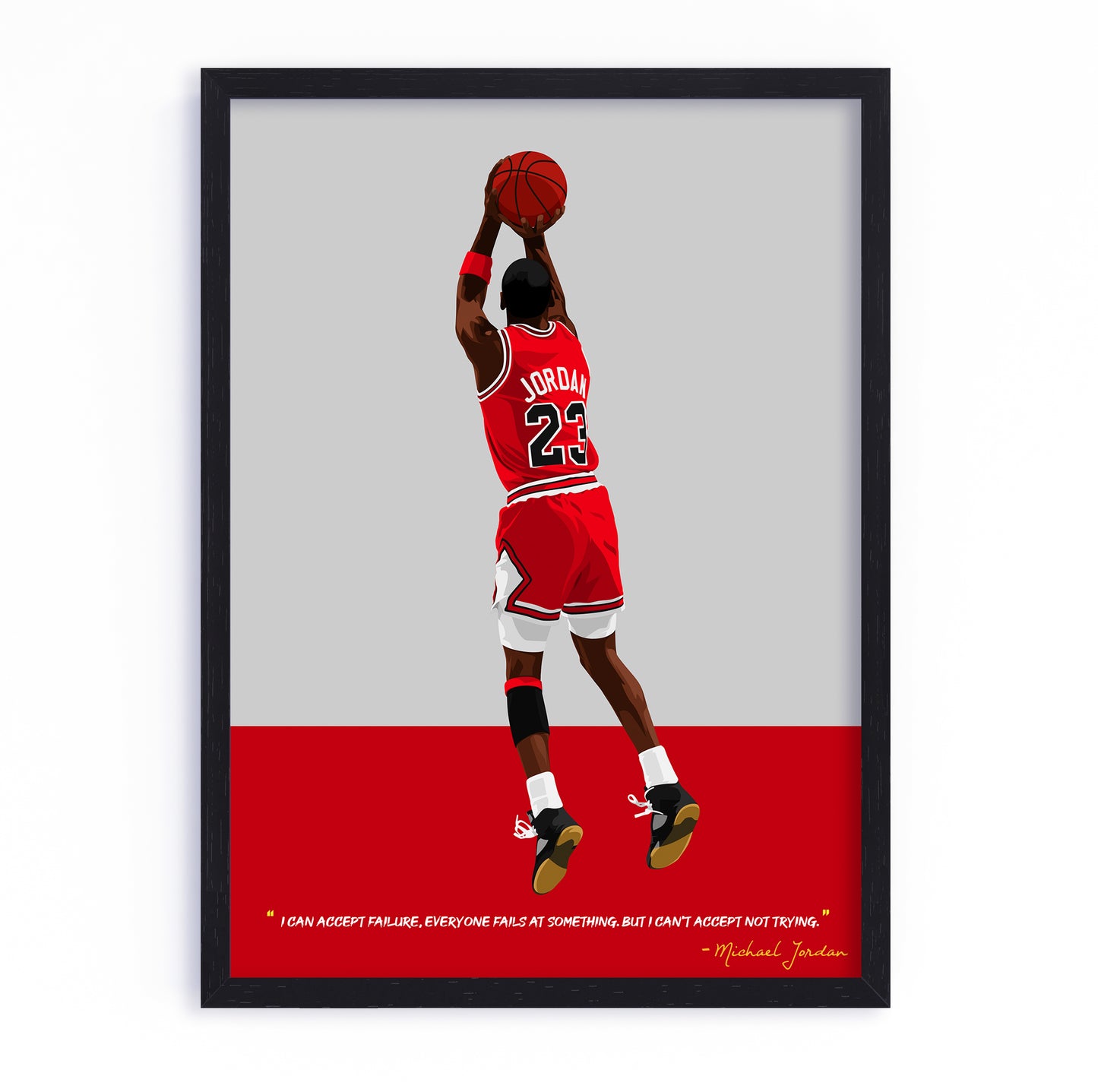 Michael Jordan Framed Poster