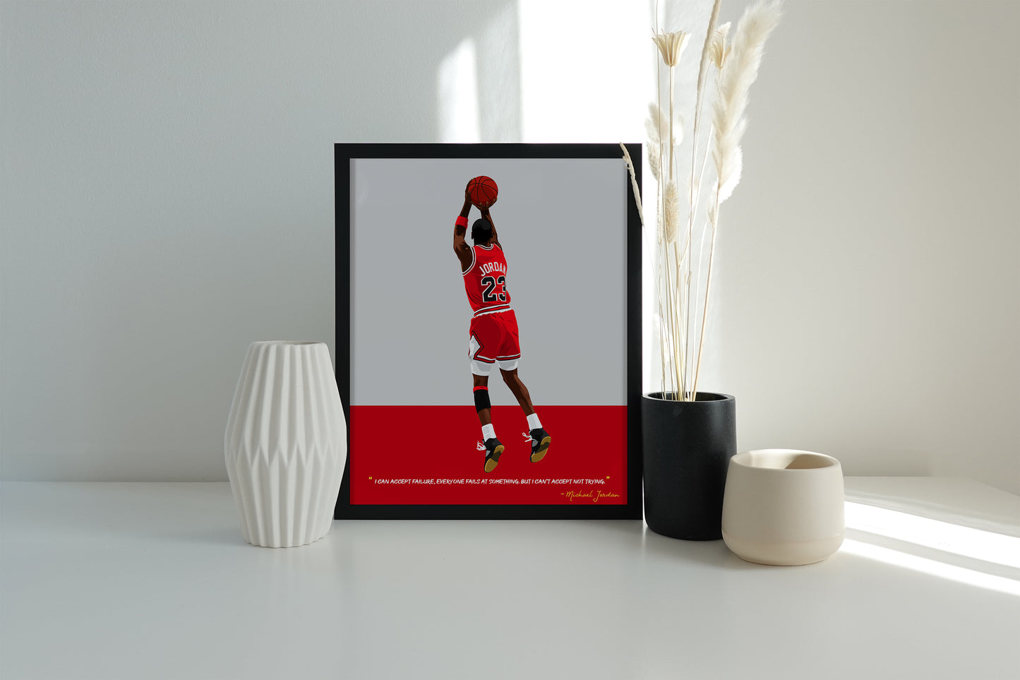 Michael Jordan Framed Poster