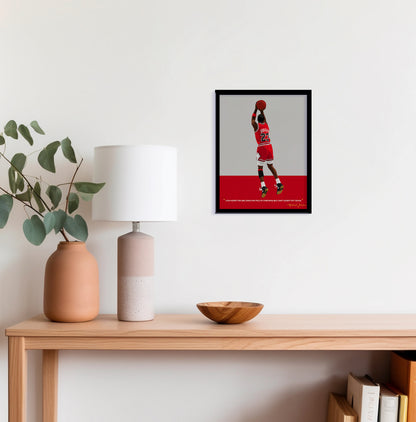 Michael Jordan Framed Poster