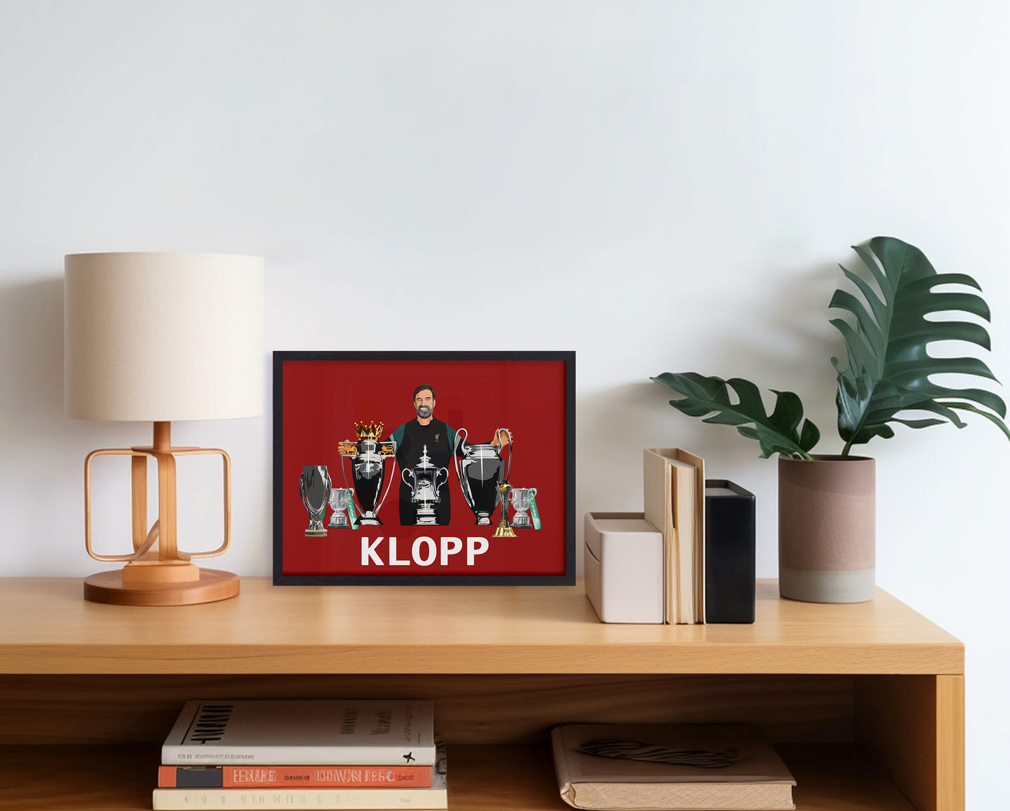 Jurgen Klopp Liverpool Tribute Art