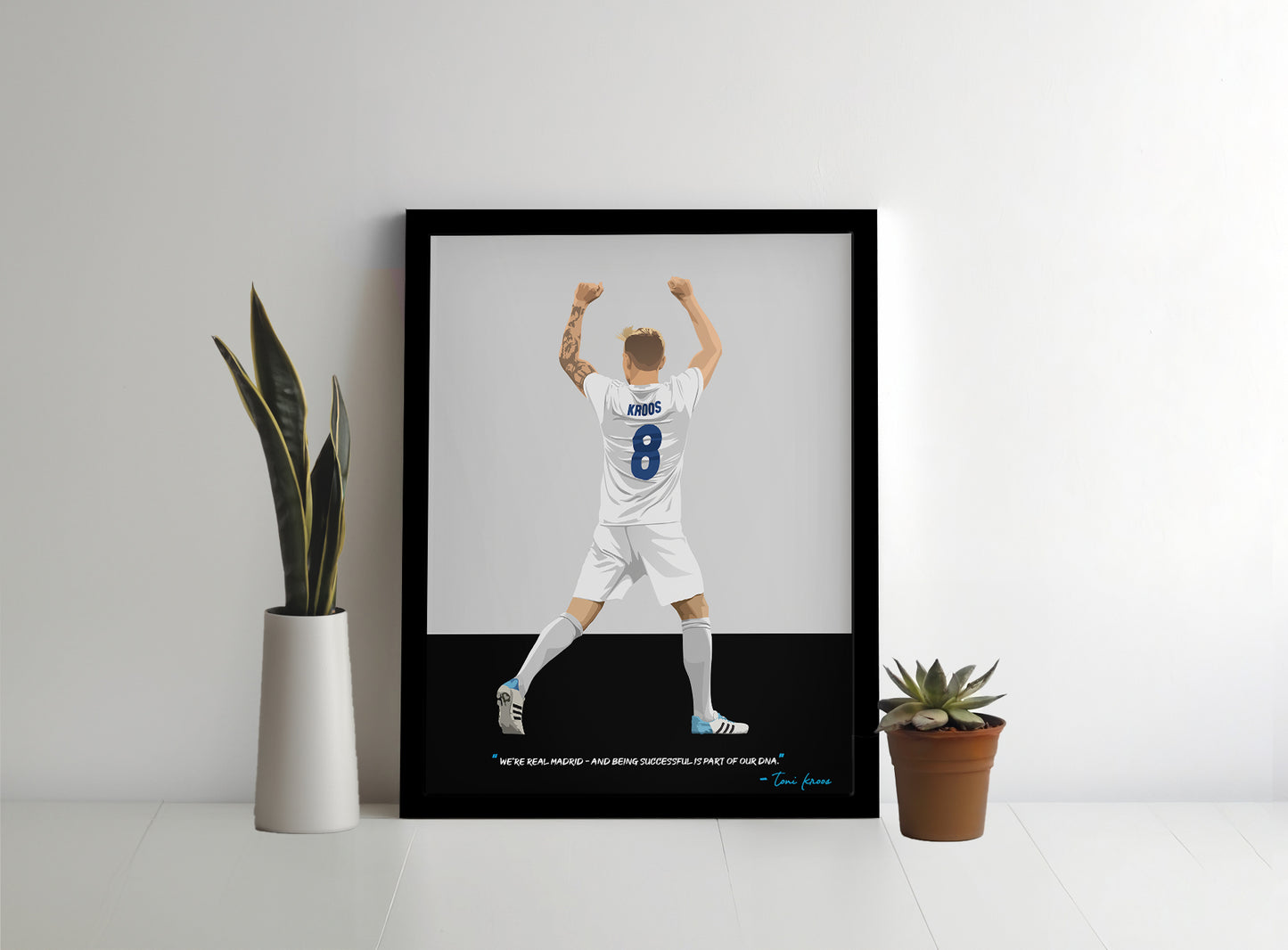 Toni Kroos Real Madrid Framed Poster