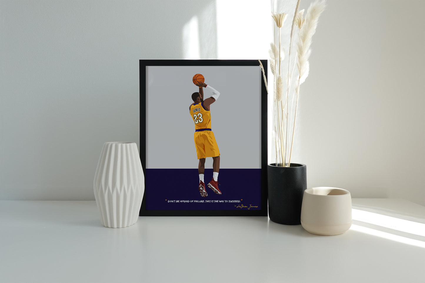 Lebron James Framed Poster