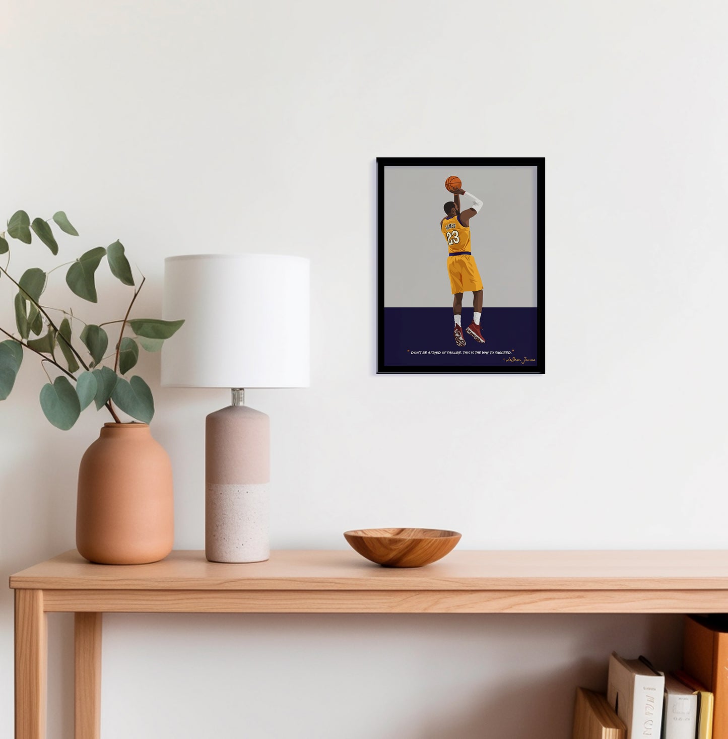 Lebron James Framed Poster