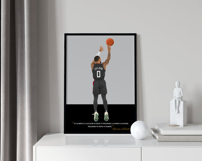 Damian Lillard Framed Poster