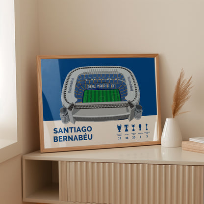 Santiago Bernabeu Frame - Real Madrid