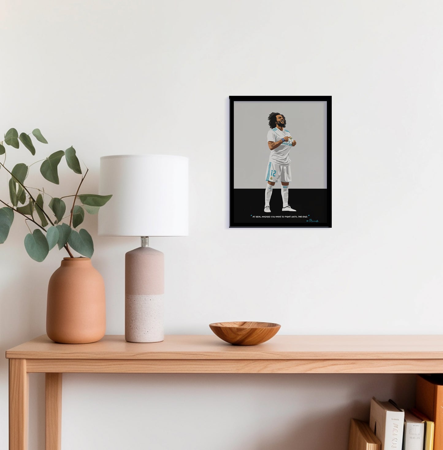 Marcelo Real Madrid Framed Poster