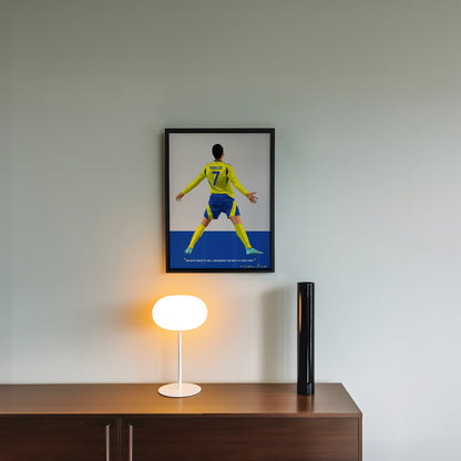 Cristiano Ronaldo Al Nassr Art Frame