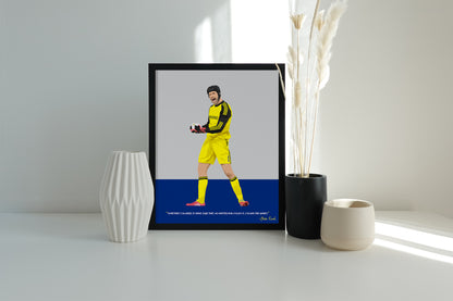 Petr Cech Chelsea Framed Poster