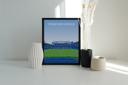 Stamford Bridge Chelsea FC Framed Poster