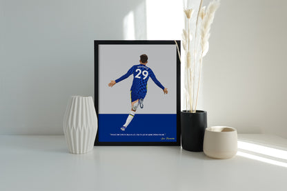 Kai Havertz Chelsea Framed Poster