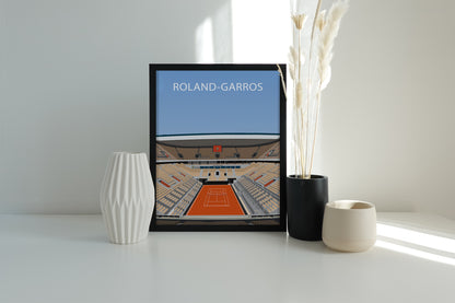 Roland Garros The French Open Framed Poster