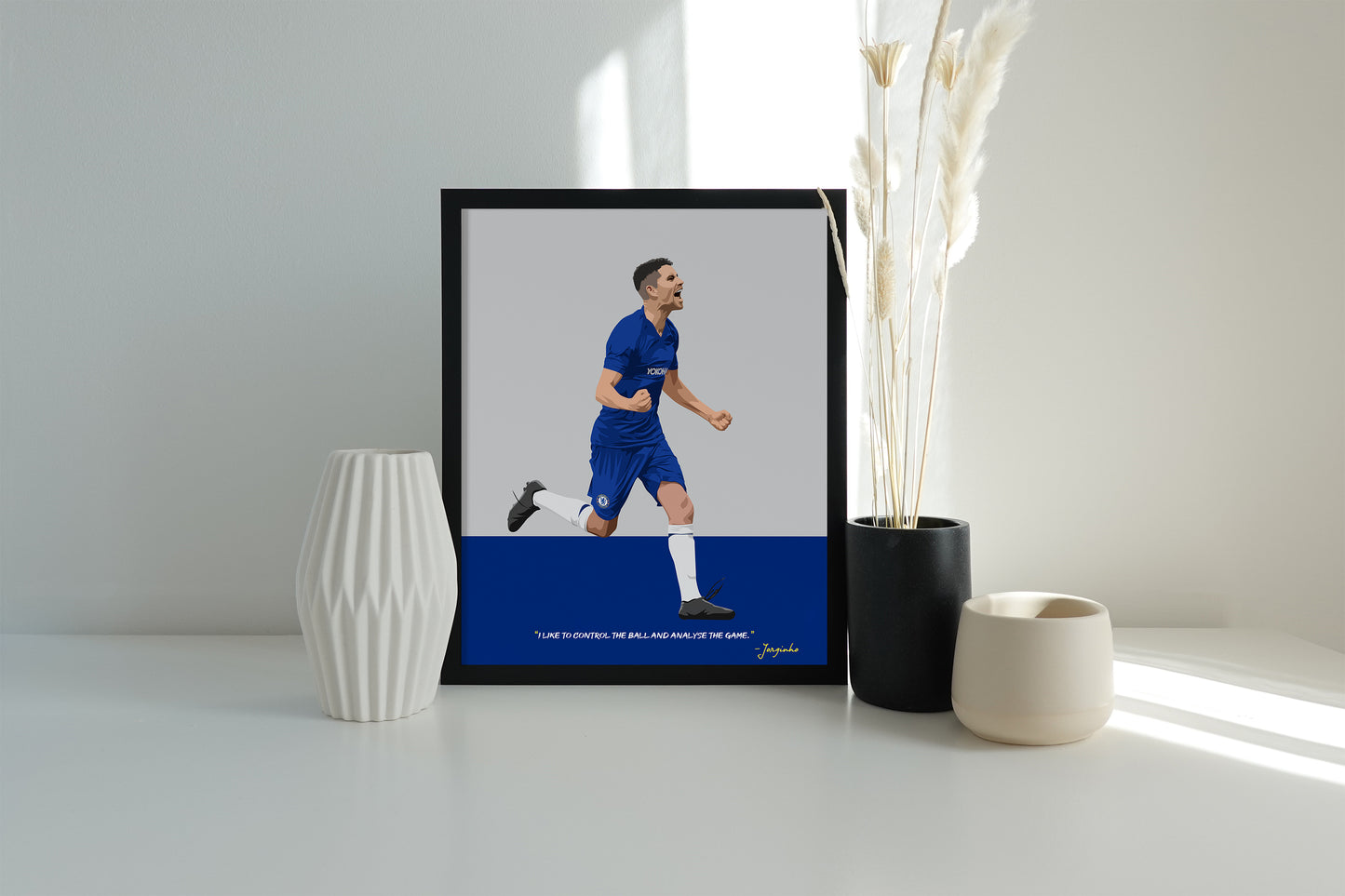 Jorginho Chelsea Framed Poster