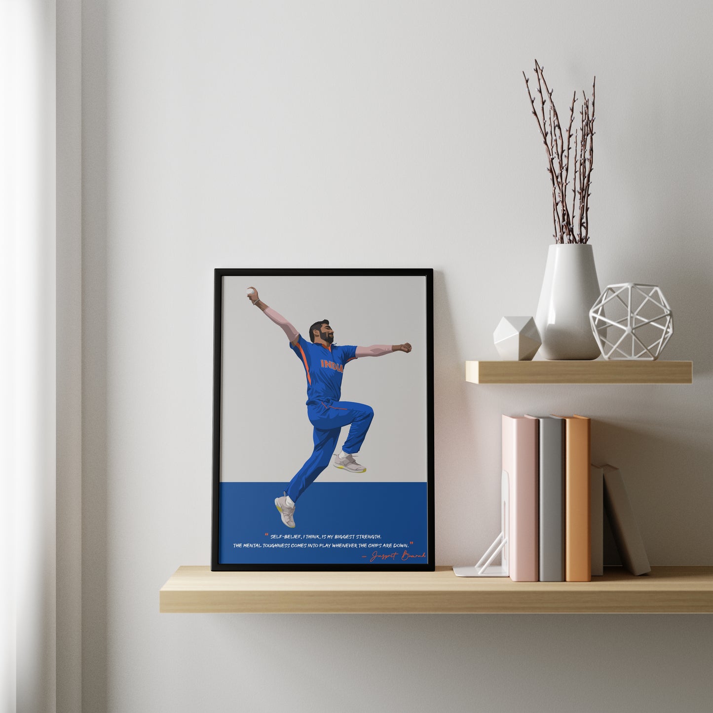 Jasprit Bumrah Framed Poster