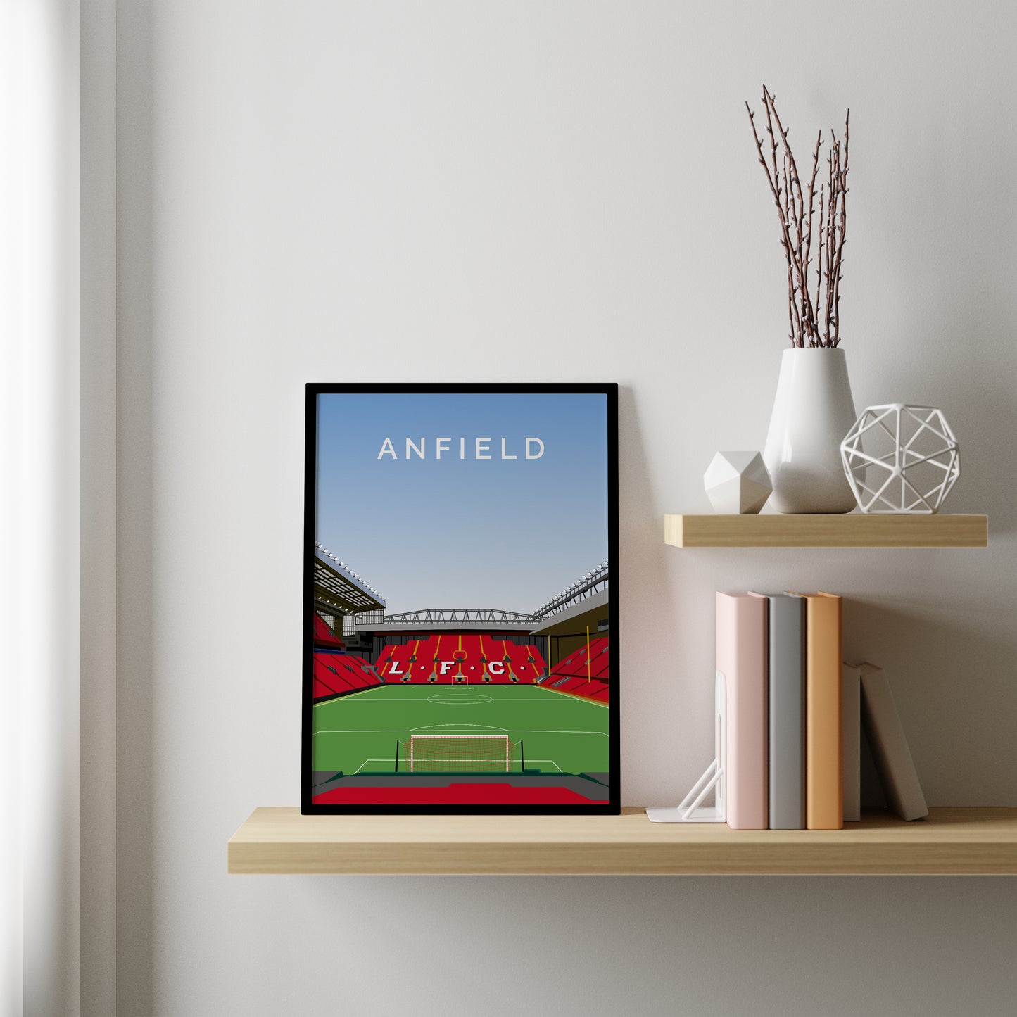 Anfield Interior Liverpool FC Poster