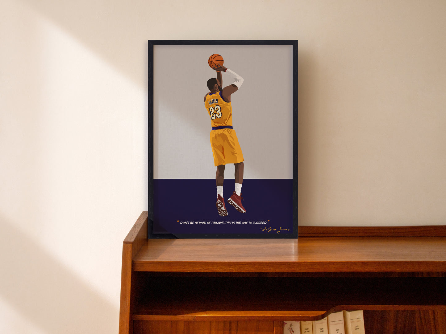 Lebron James Framed Poster