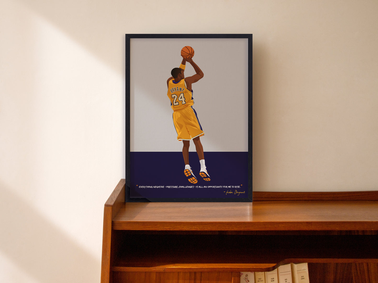 Kobe Bryant Framed Poster