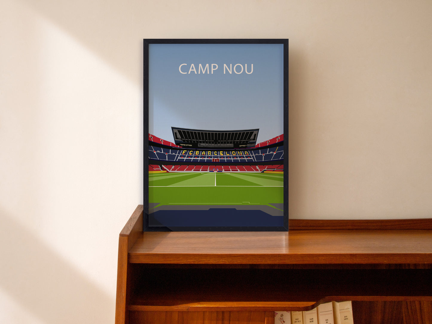 Camp Nou Stadium Frame - Barcelona Poster