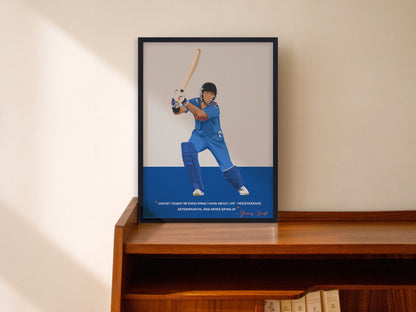 Yuvraj Singh Framed Poster