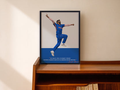 Jasprit Bumrah Framed Poster