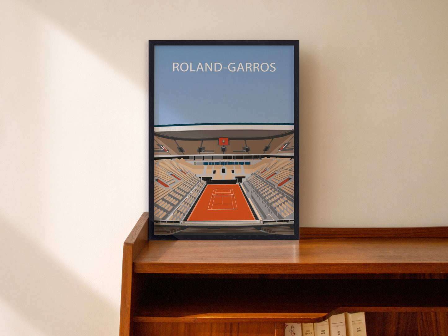 Roland Garros The French Open Framed Poster