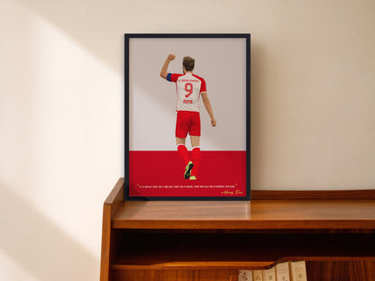 Harry Kane Bayern Munich Poster