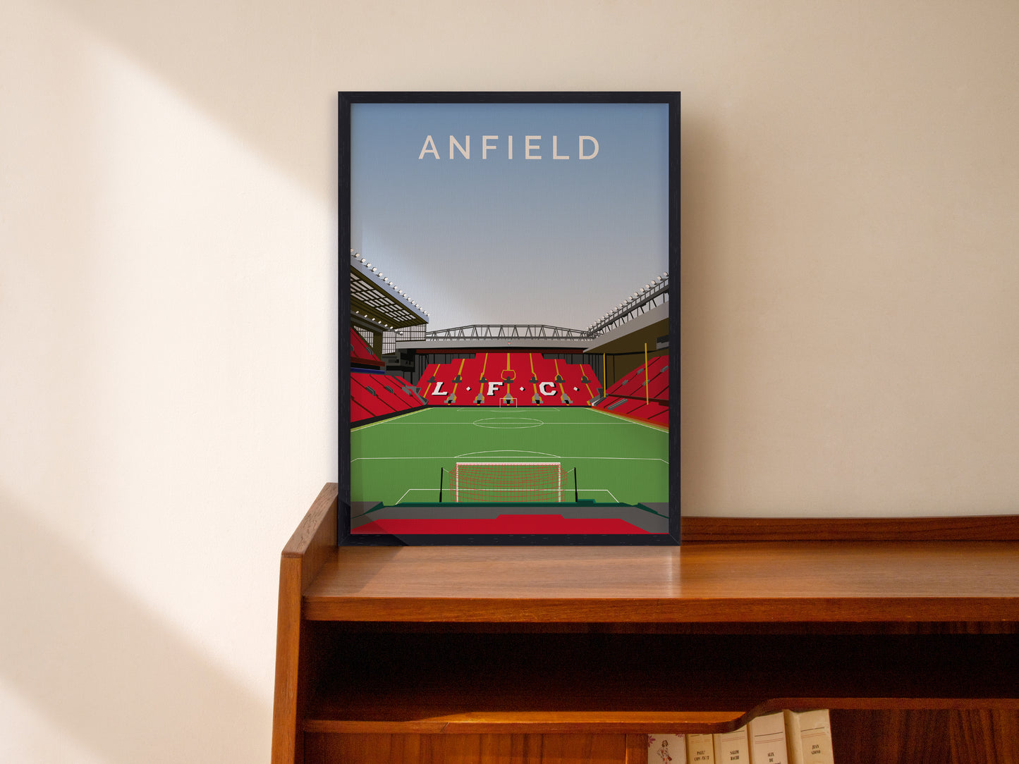 Anfield Interior Liverpool FC Poster