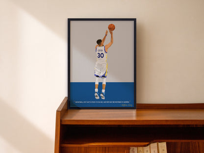 Stephen Curry Framed Poster