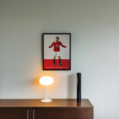 Ruud van Nistelrooy Manchester United Framed Poster