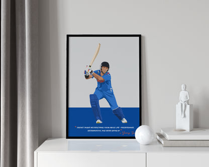 Yuvraj Singh Framed Poster