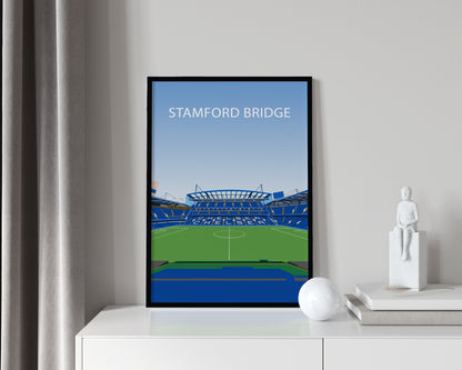 Stamford Bridge Chelsea FC Framed Poster