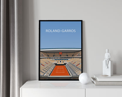 Roland Garros The French Open Framed Poster