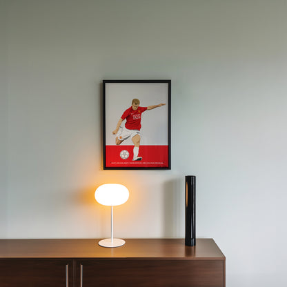 Paul Scholes Manchester United Framed Poster