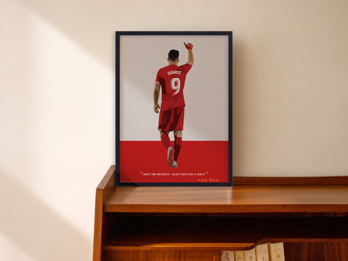 Luis Suarez Liverpool Framed Poster