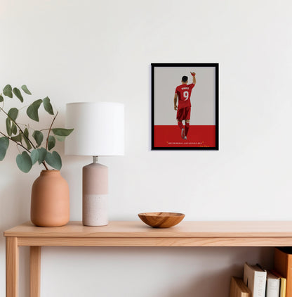 Luis Suarez Liverpool Framed Poster