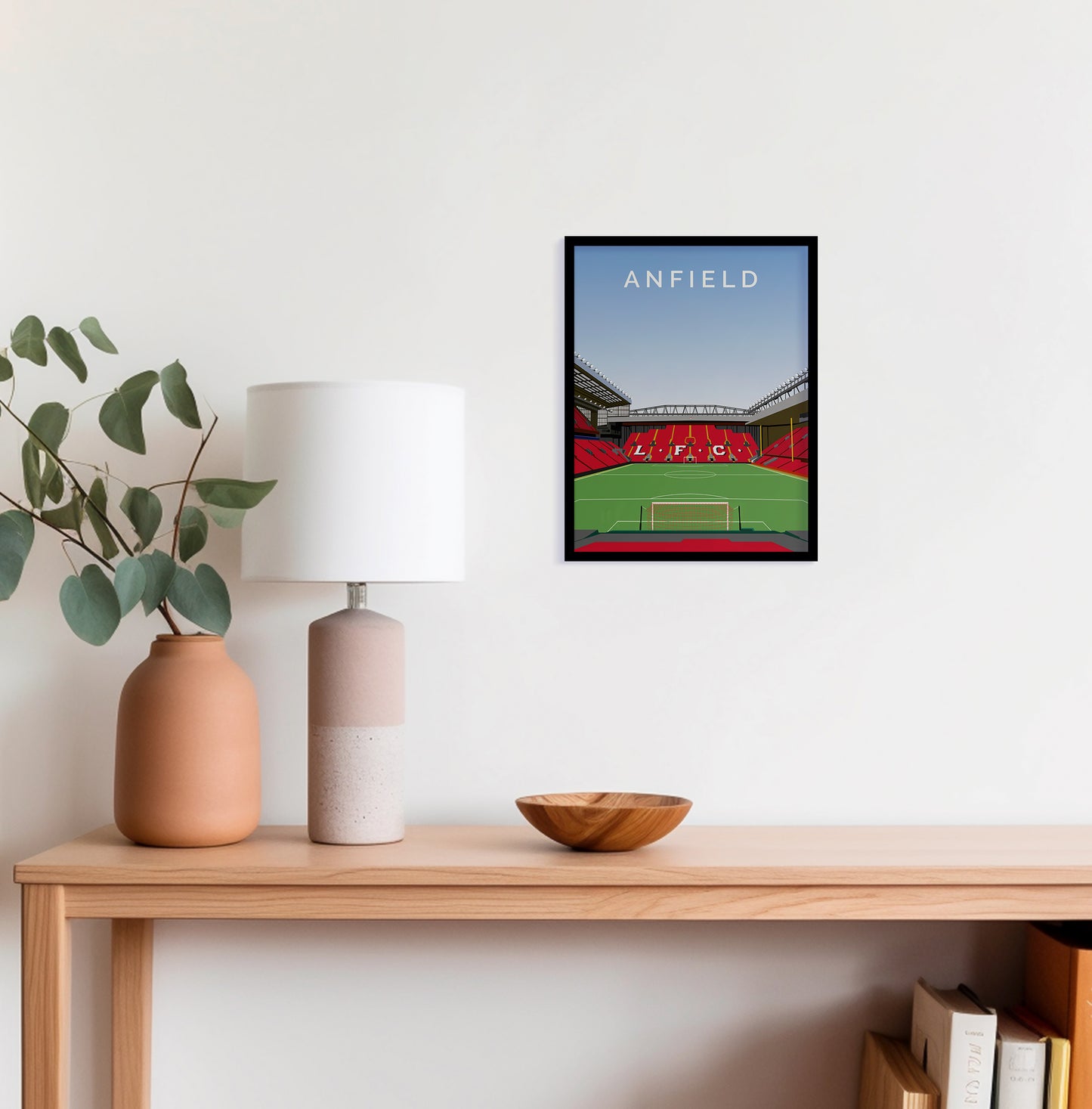 Anfield Interior Liverpool FC Poster