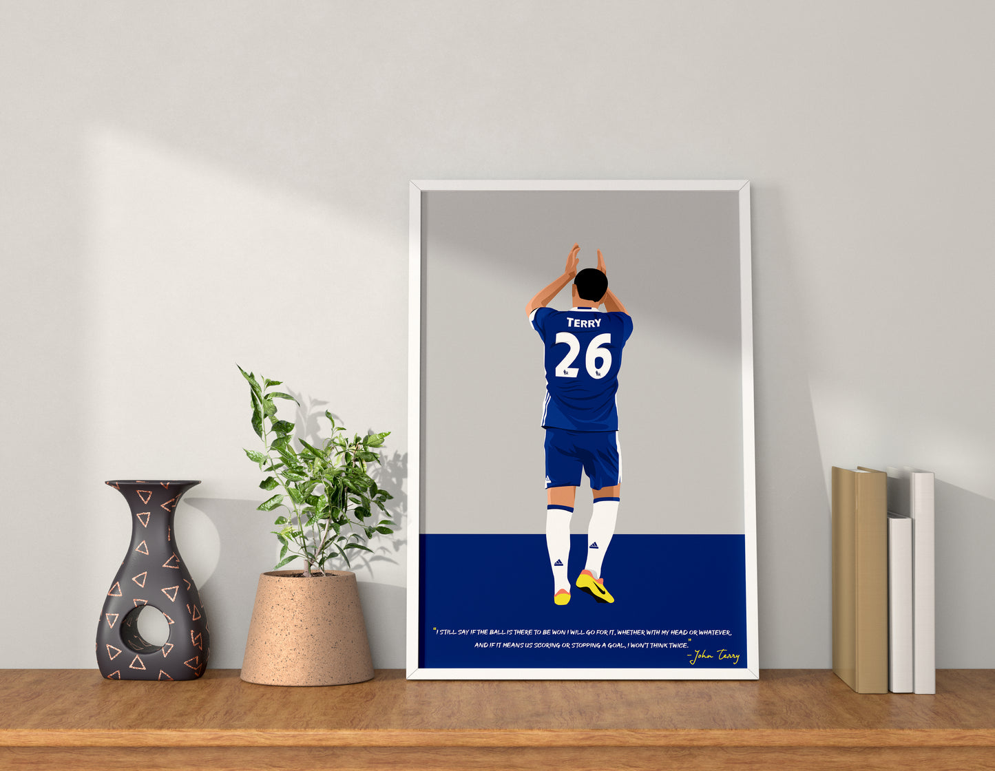 John Terry Chelsea Framed Poster