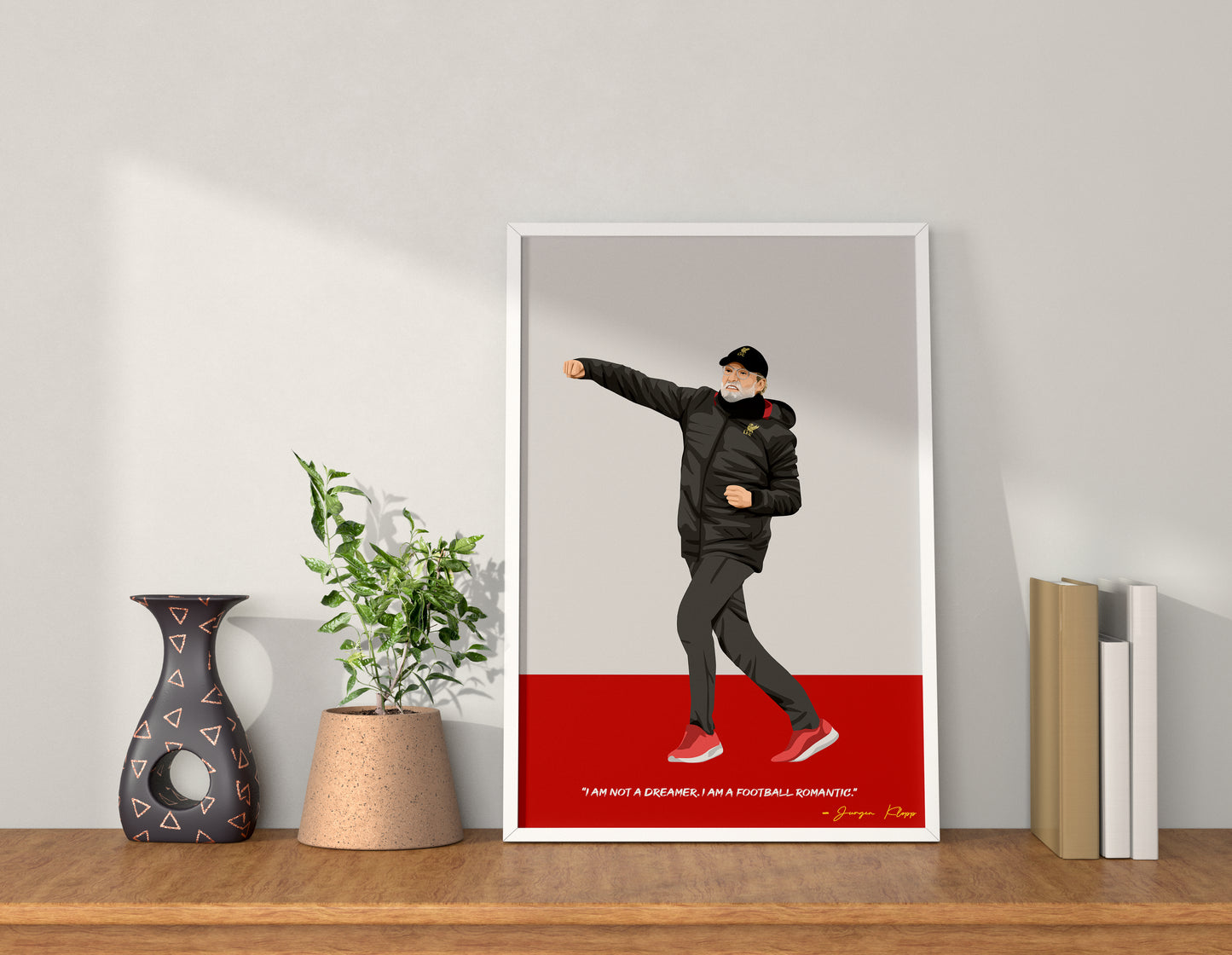 Jurgen Klopp Liverpool Framed Poster